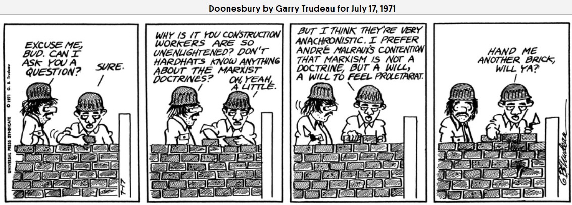 Doonesbury Malraux